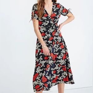 Madewell Midi Floral Dress